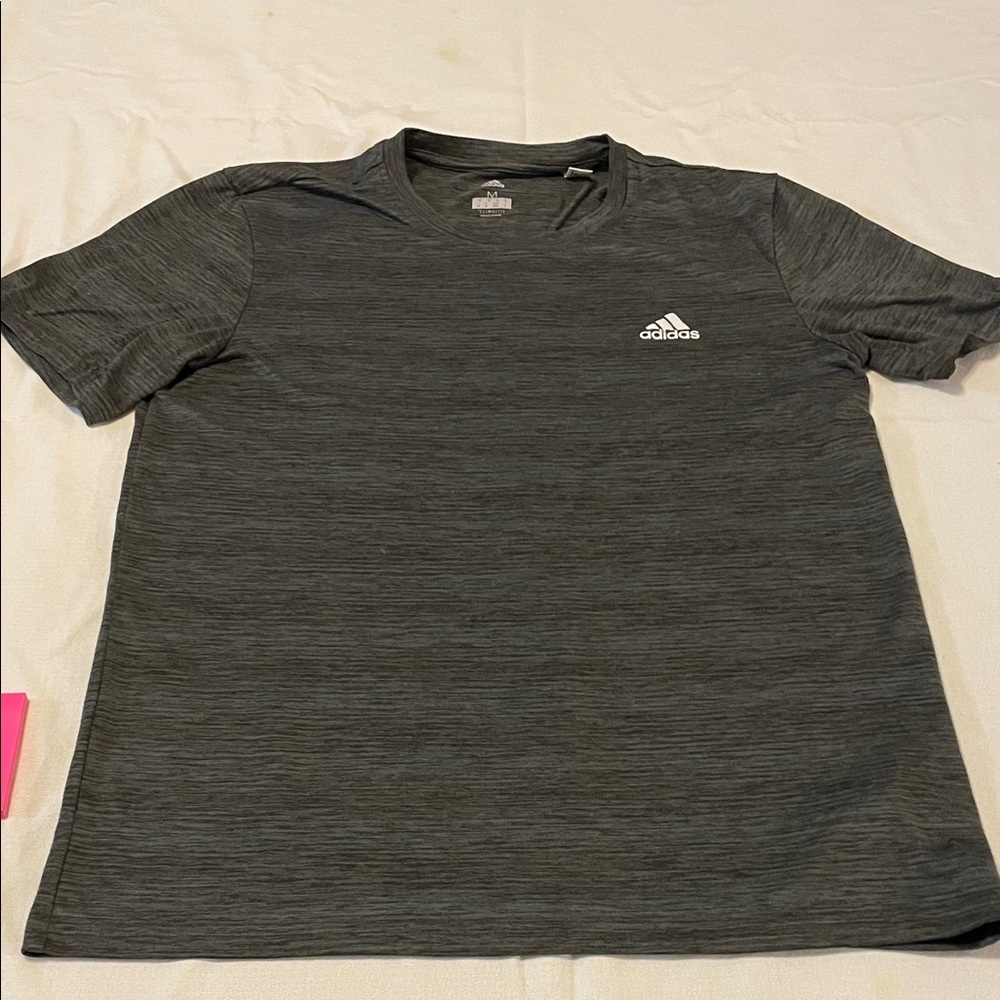 Adidas Men's Charcoal Short Sleeve Tee